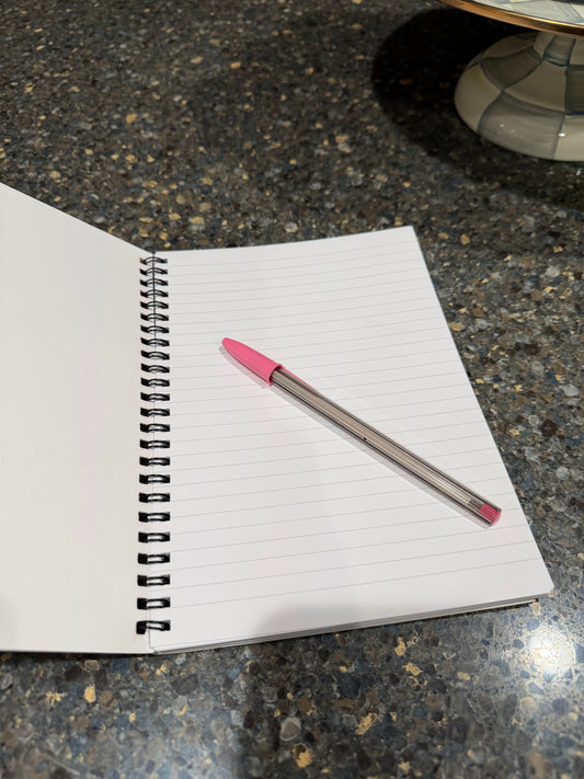 Calm the Chaos™ Reset Notebook – Ruled Line